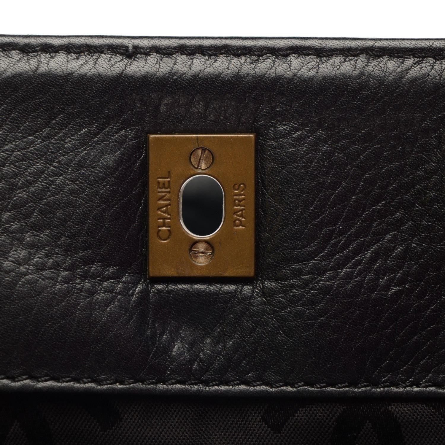 Chanel Calfskin Shopping Tote Black 4 of 12