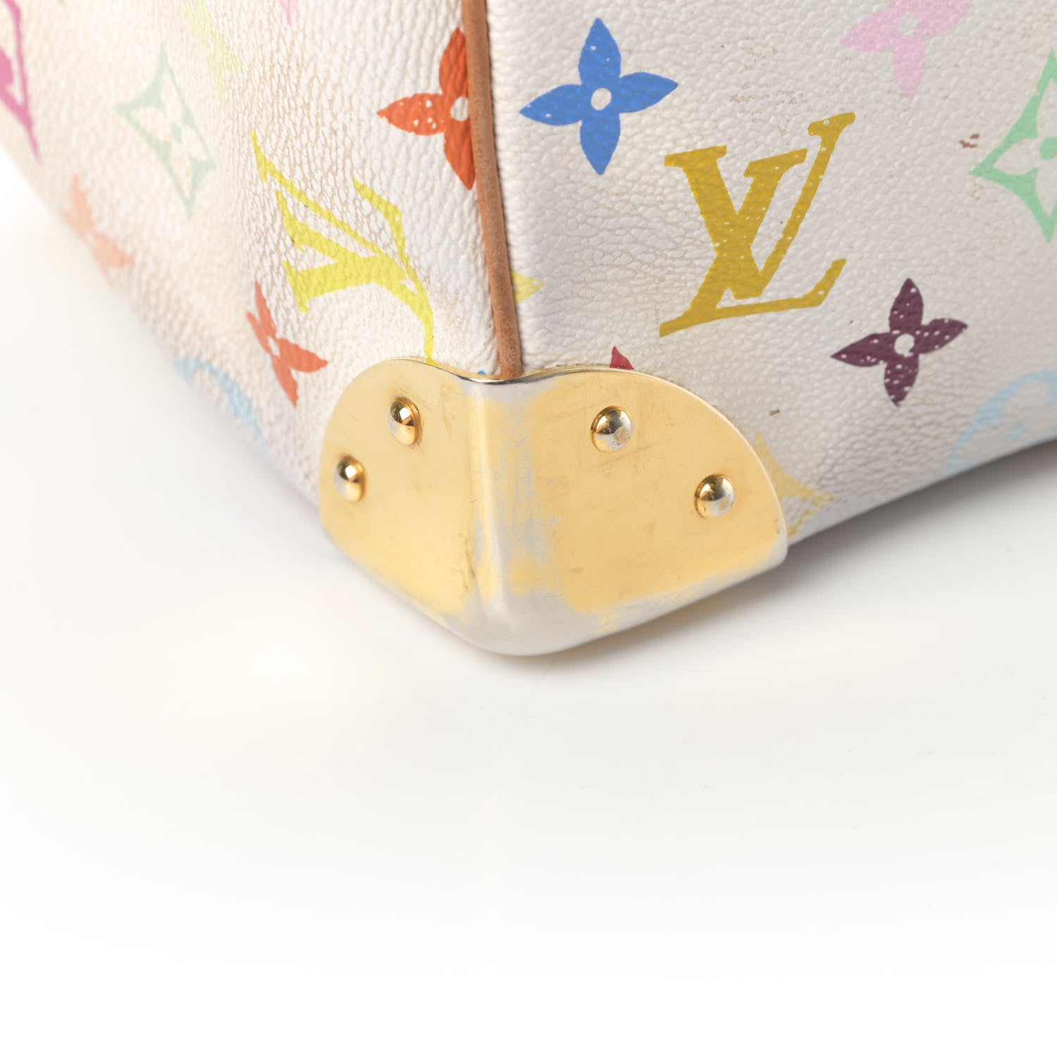 Louis Vuitton Monogram Multicolor Speedy 30 White 9 of 20