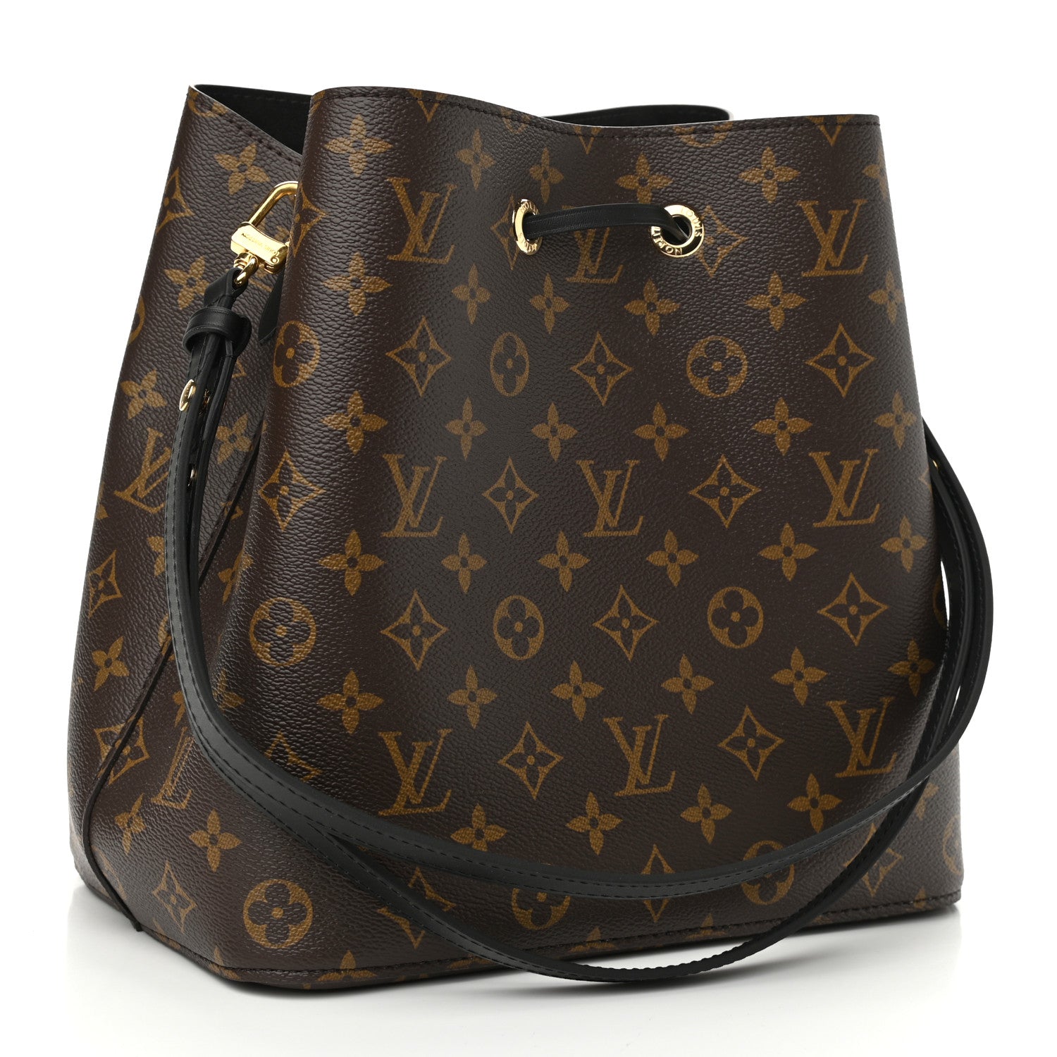 Louis Vuitton Monogram Neonoe MM Black 3 of 9