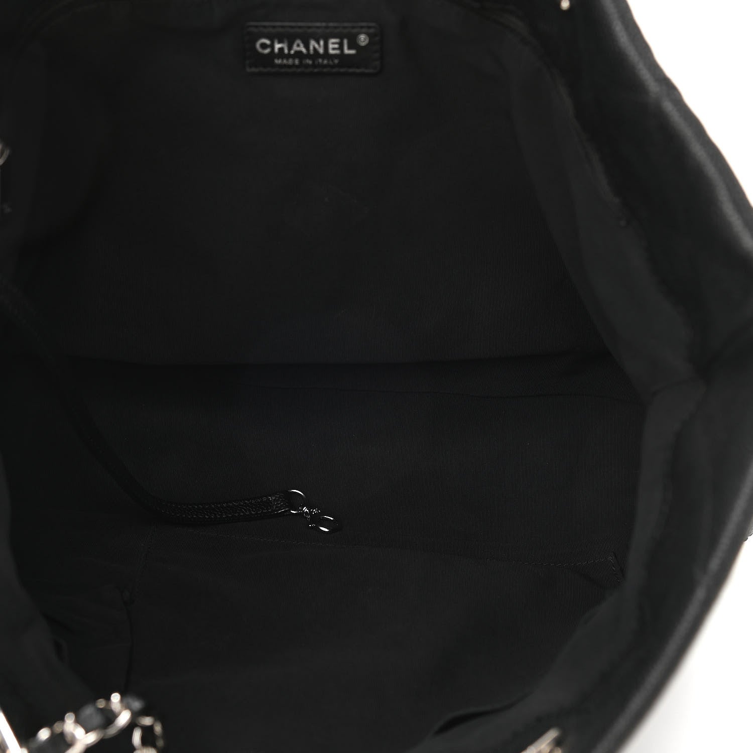 Chanel Caviar Quilted Large CC Tote Black 7 of 12