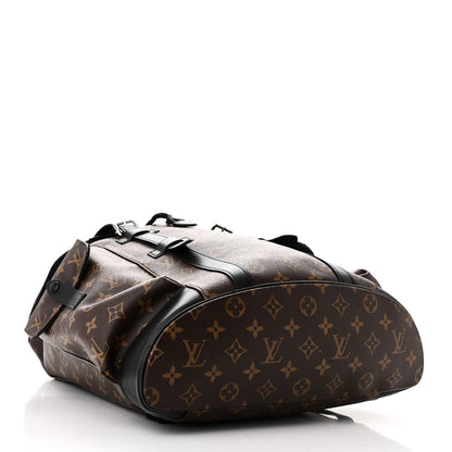 Louis Vuitton Monogram Macassar Christopher PM Backpack 4 of 9