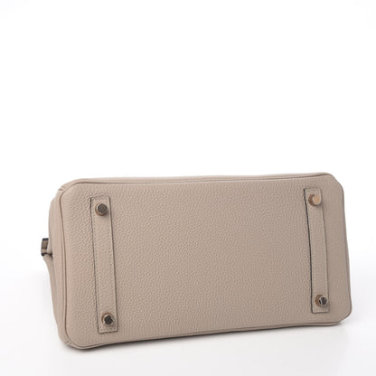 Hermes Togo Birkin 30 Gris Tourterelle 4 of 30