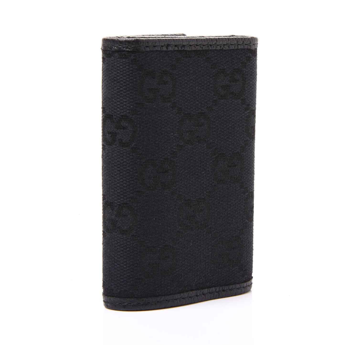 Monogram 6 Key Holder Case Black