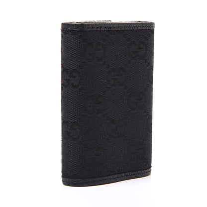 Gucci Monogram 6 Key Holder Case Black 2 of 10