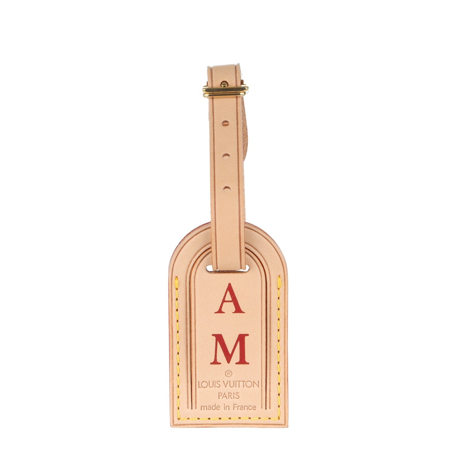 Louis Vuitton Vachetta Luggage Tag 1 of 4