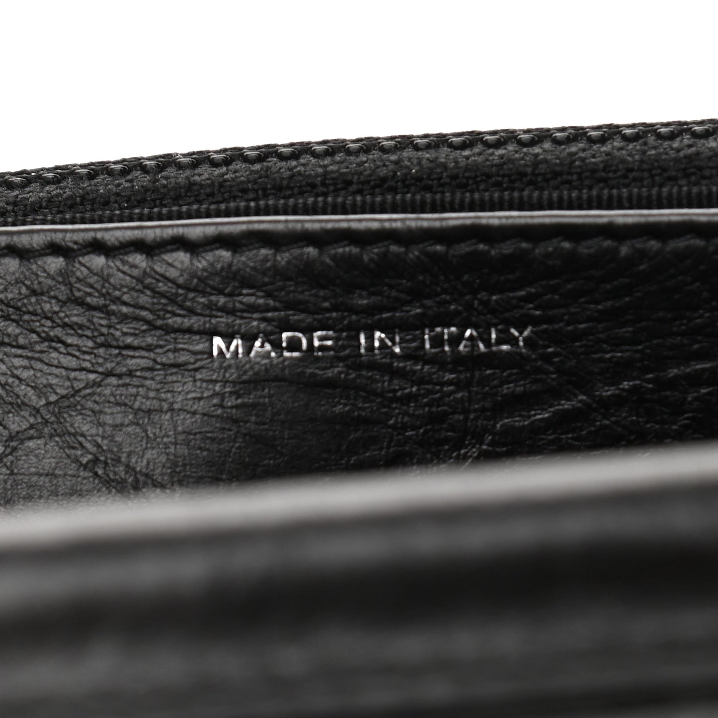 Aged Calfskin Quilted Reissue Wallet On Chain WOC So Black