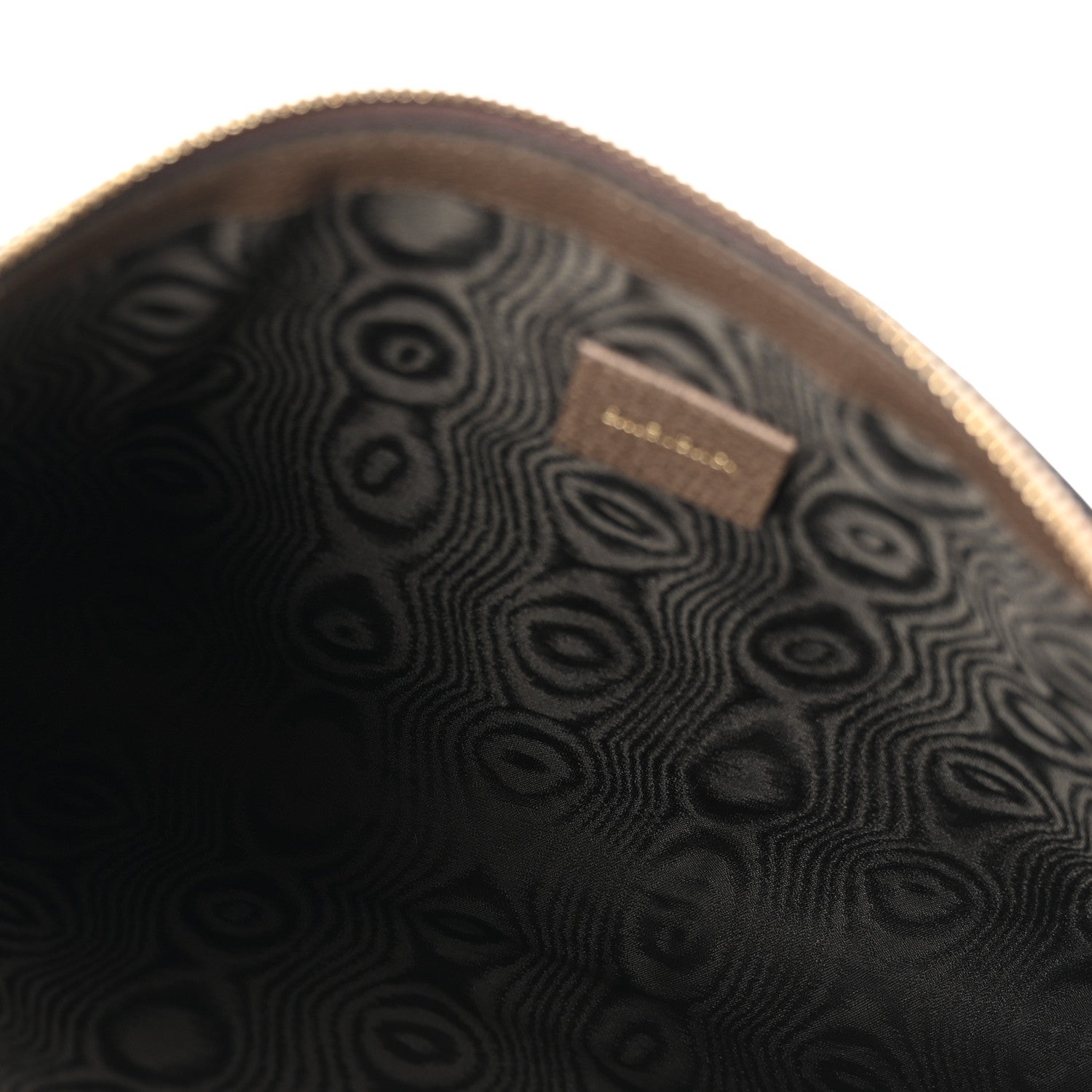Gucci X BALENCIAGA BB Supreme Monogram Web Ophidia Wristlet Beige New Acero 5 of 9