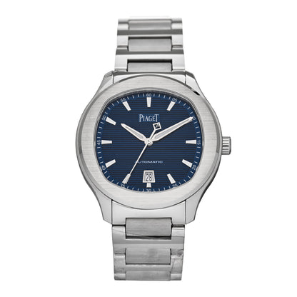 Piaget Stainless Steel 42mm Polo S Automatic Watch Blue 1 of 5