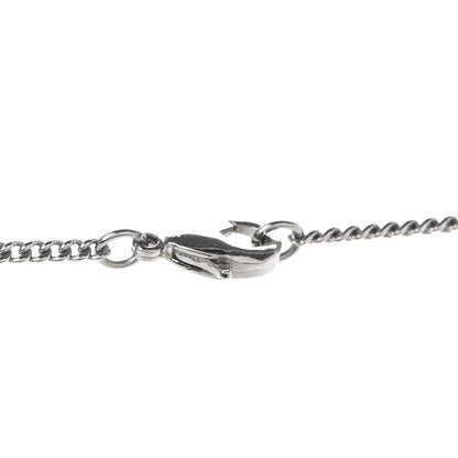 Louis Vuitton Zamac Palladium Monogram Charms Necklace Silver 7 of 8