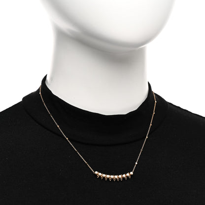 Cartier 18K Pink Gold Diamond Clash de Cartier Necklace 2 of 5