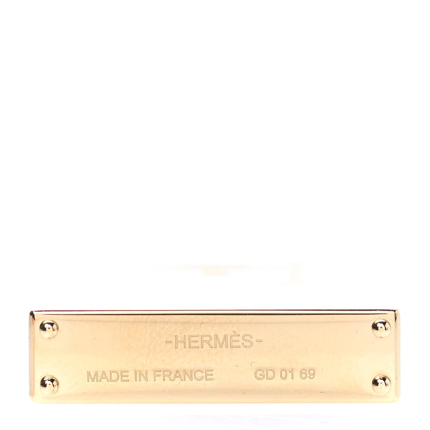 Lacquered Permabrass Kelly Curiosite Charm White