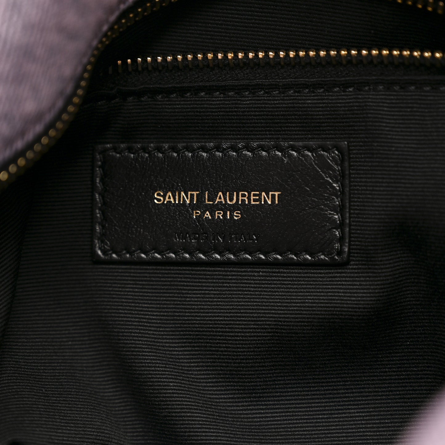 Denim Quilted Small Loulou Puffer Monogram Chain Satchel Bleached Lilac