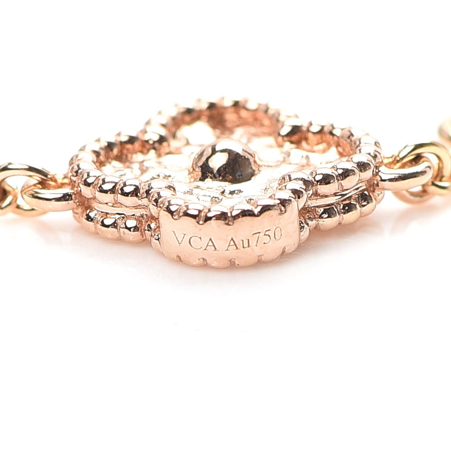 18K Rose Gold 6 Motifs Sweet Alhambra Bracelet