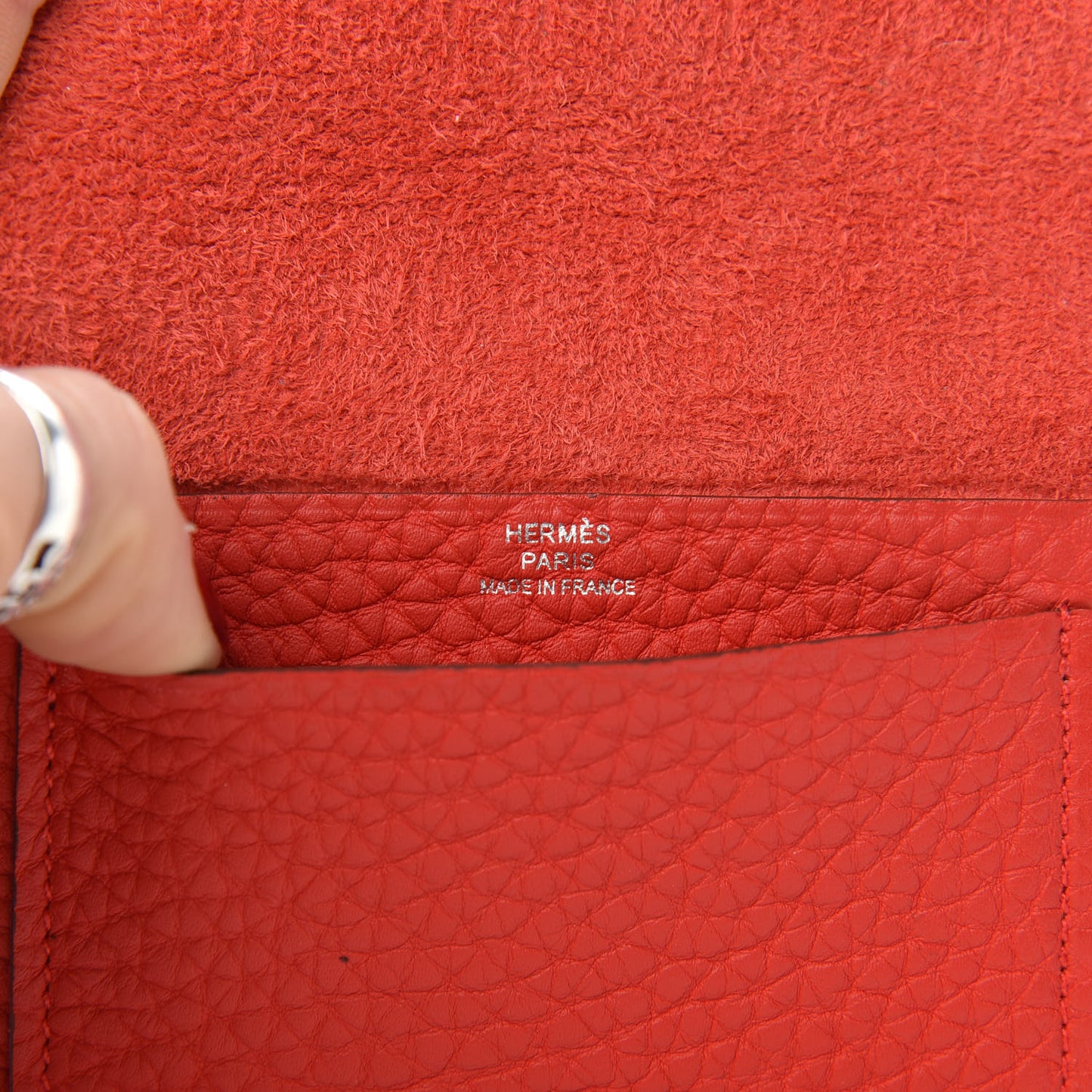 Taurillon Clemence Ulysse Mini Notebook Rouge De Coeur