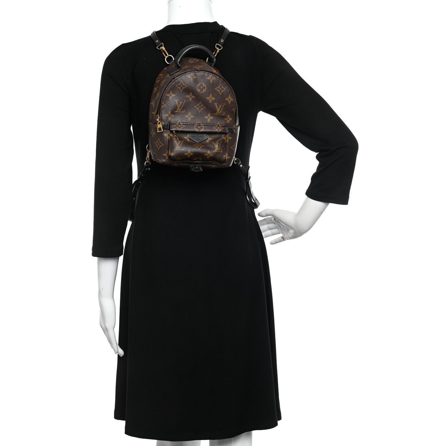 Louis Vuitton Monogram Palm Springs Backpack Mini 2 of 11