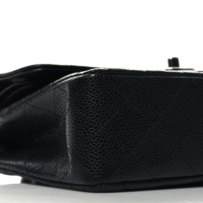 Chanel Caviar Quilted Small Double Flap Black 9 of 11