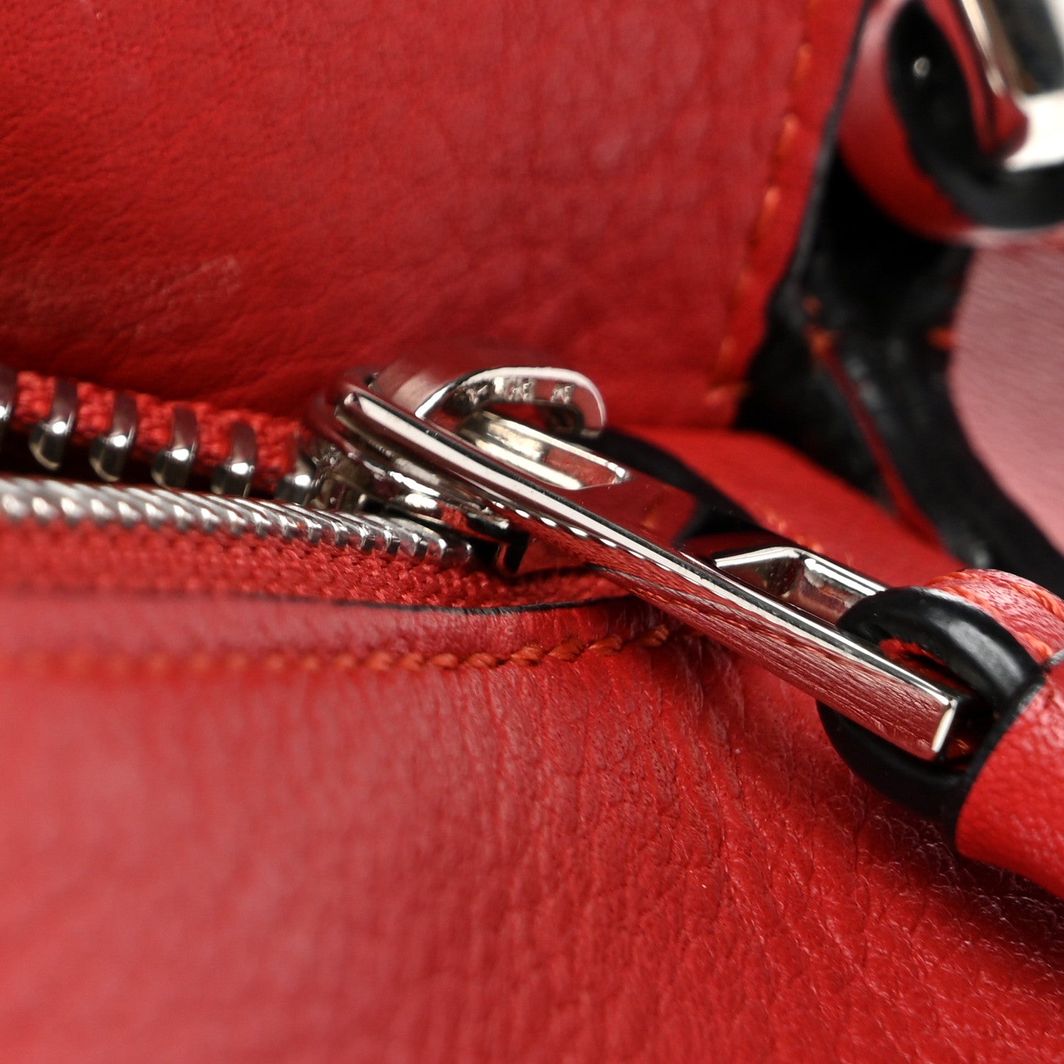 Loewe Calfskin Small Puzzle Bag Scarlet 10 of 11