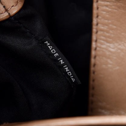 Miu Miu Vitello Shine Top Handle Satchel Cammeo 8 of 9