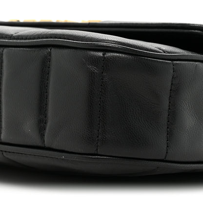 Celine Goatskin Matelasse Chain Shoulder Bag Black 7 of 8