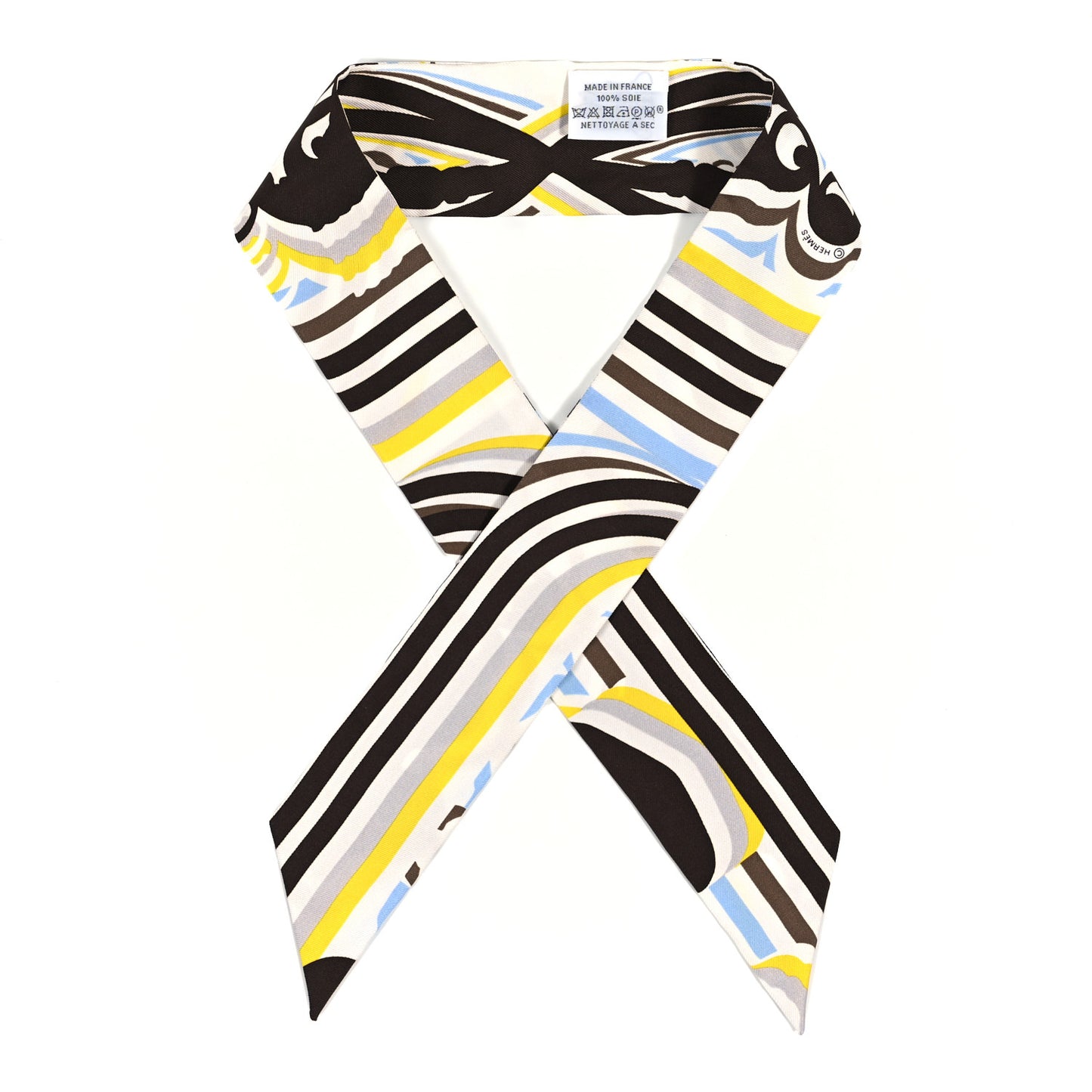 Silk Brides De Gala Shadow Twilly Marron White Jaune