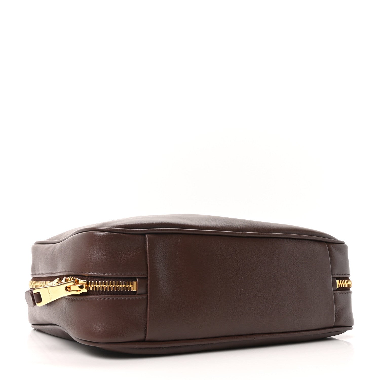 Miu Miu Soft Calf Softy Large Beau Top Handle Bag Radica 4 of 9