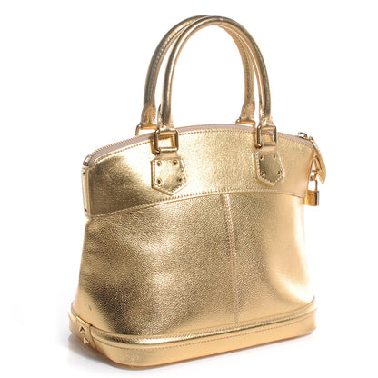Louis Vuitton Suhali Lockit PM Gold 3 of 8