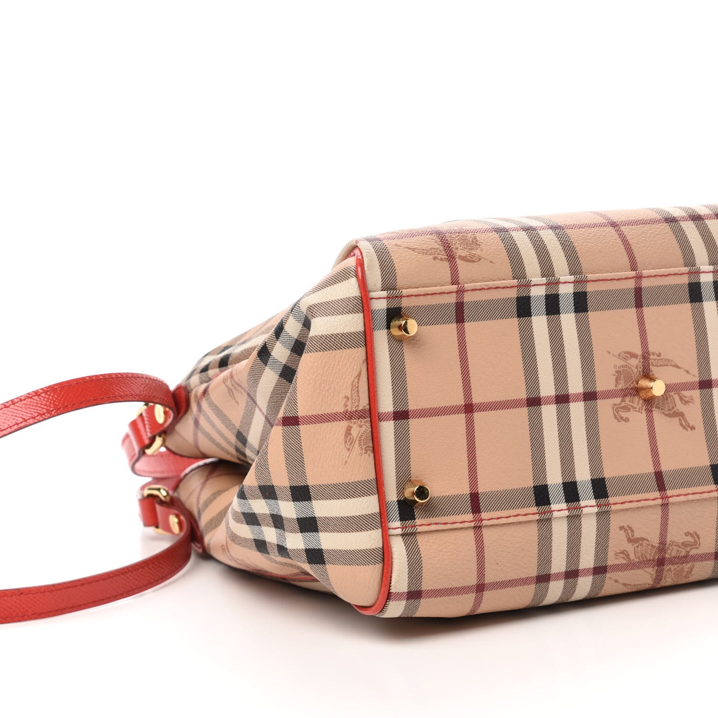 Haymarket Check Small Canterbury Tote Red