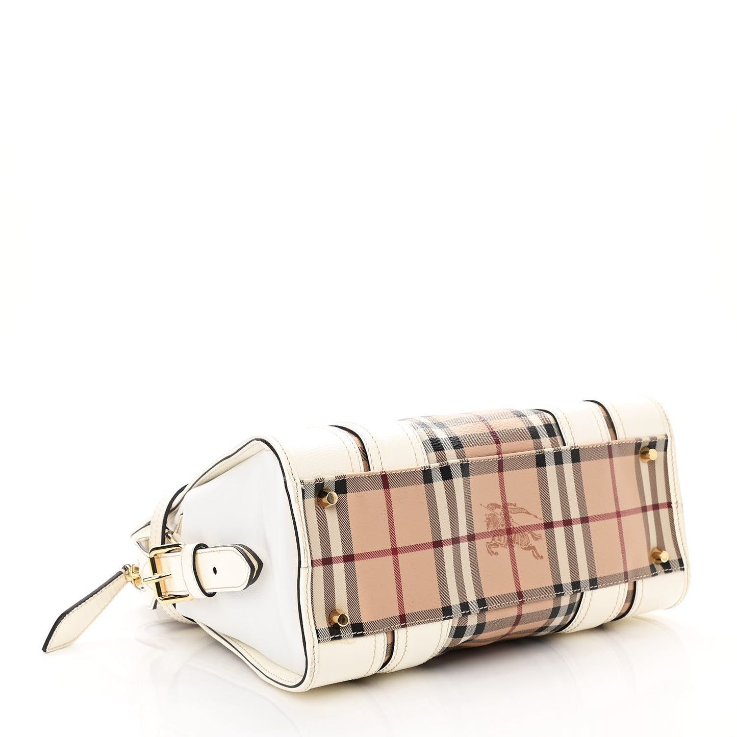 Haymarket Check Medium Minford Portrait Tote White
