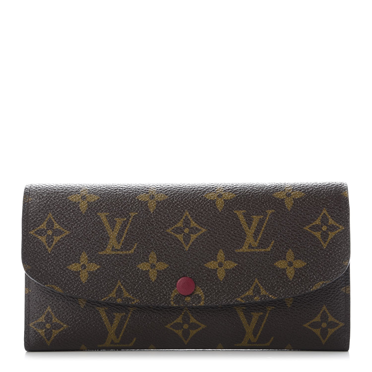 Louis Vuitton Monogram Emilie Wallet Fuchsia 1 of 9