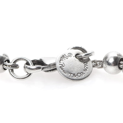 Tiffany Sterling Silver Turquoise Paloma Picasso Beaded Dot Charm Bracelet 5 of 7