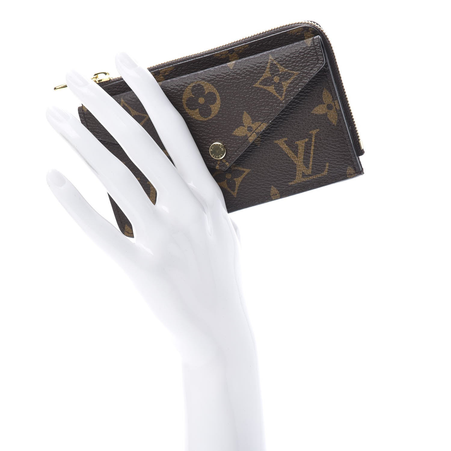 Louis Vuitton Monogram Recto Verso Card Holder Black 2 of 10