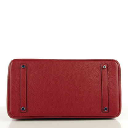 Hermes Togo Birkin 35 Rouge H 6 of 15