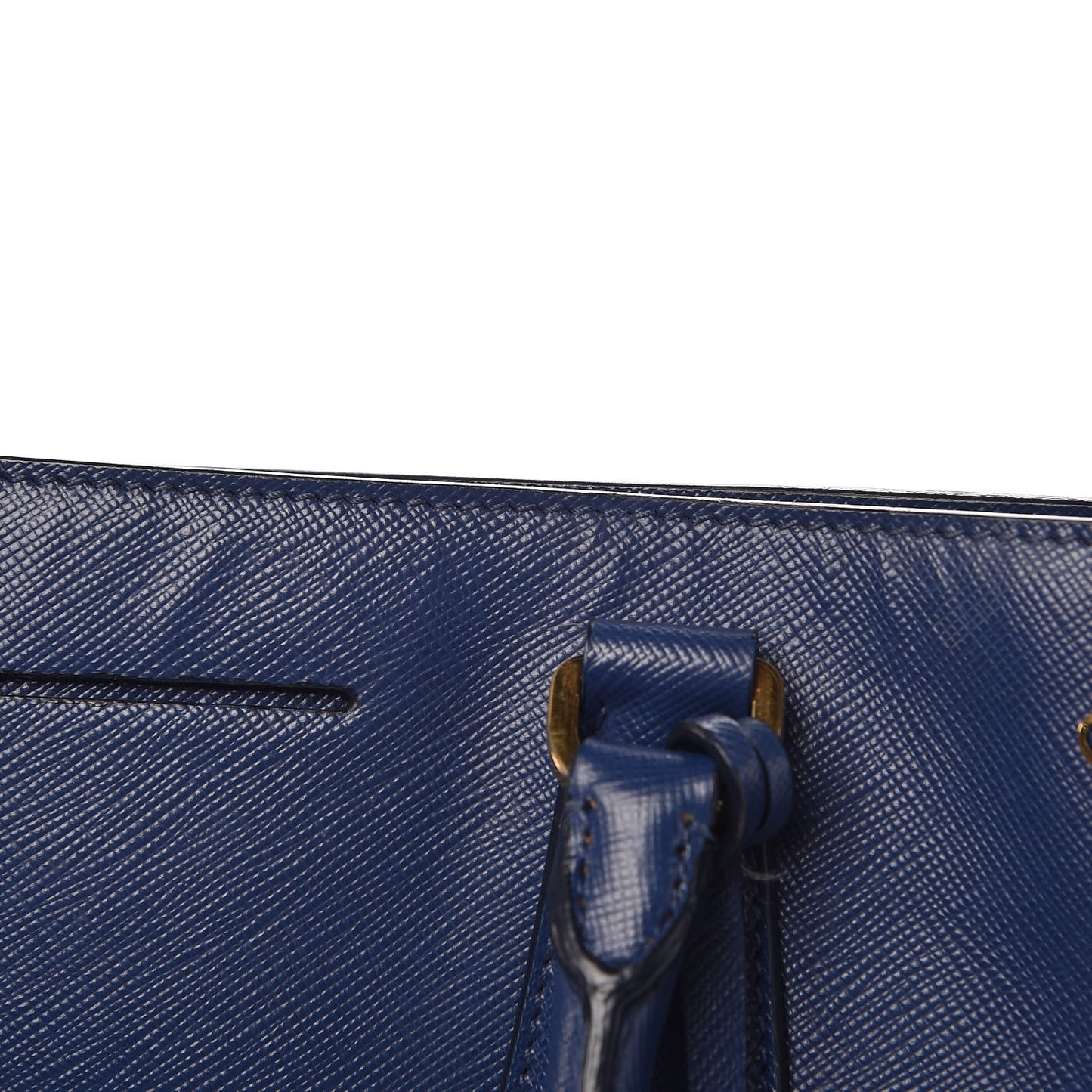 Saffiano Lux Large Tote Bluette