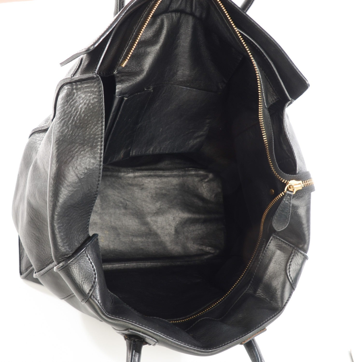 Celine Smooth Calfskin Medium Luggage Black 5 of 9