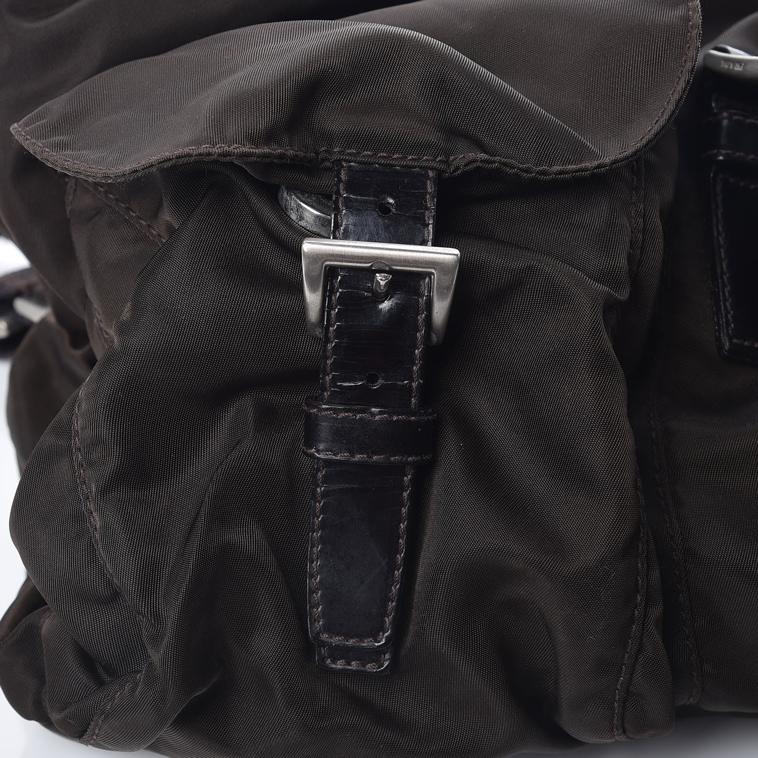 Prada Nylon Vela Small Backpack Ebano 12 of 16