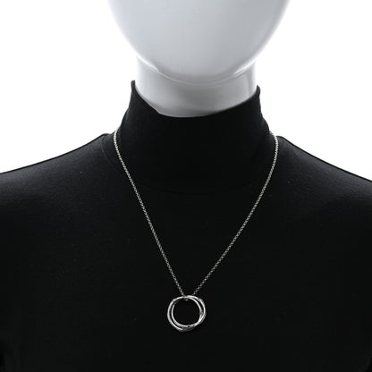John Hardy Sterling Silver Bamboo Interlocking Pendant Necklace 2 of 4
