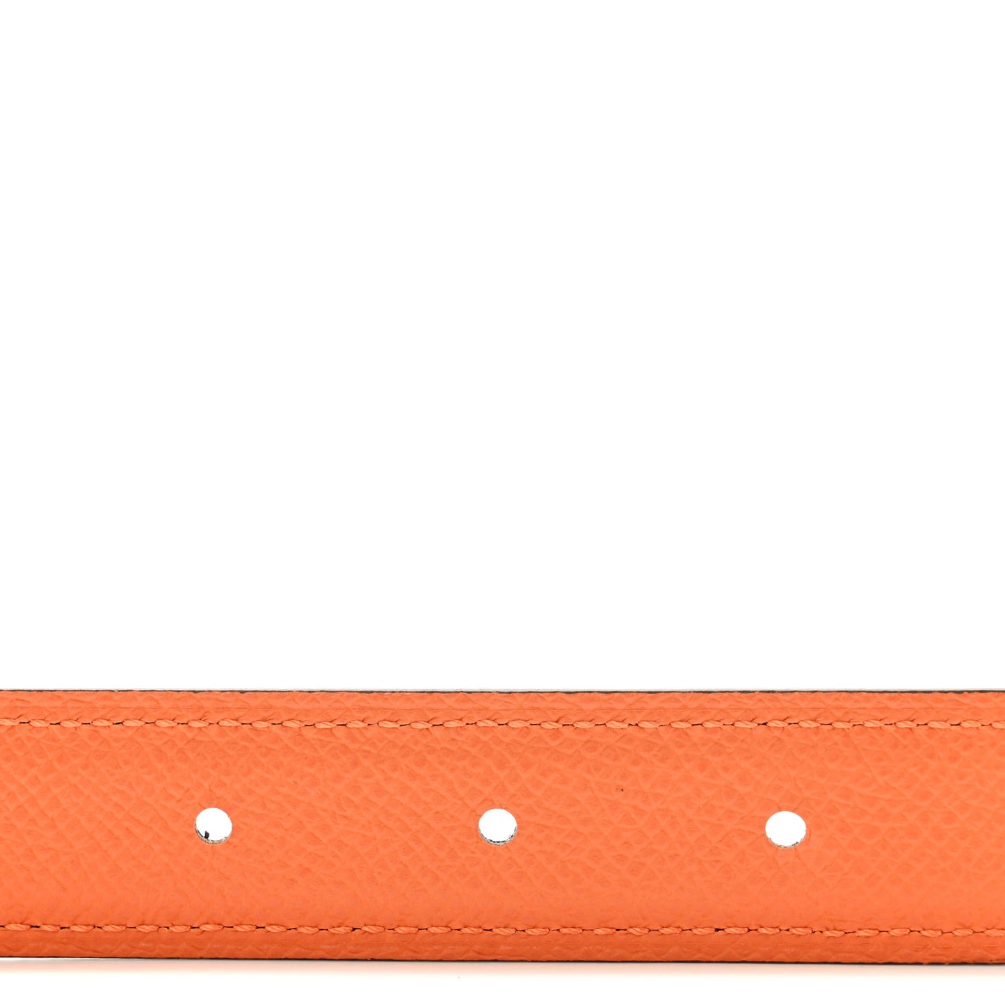 Swift Epsom 24mm Mini Constance H Belt 80 80/32 Black Orange