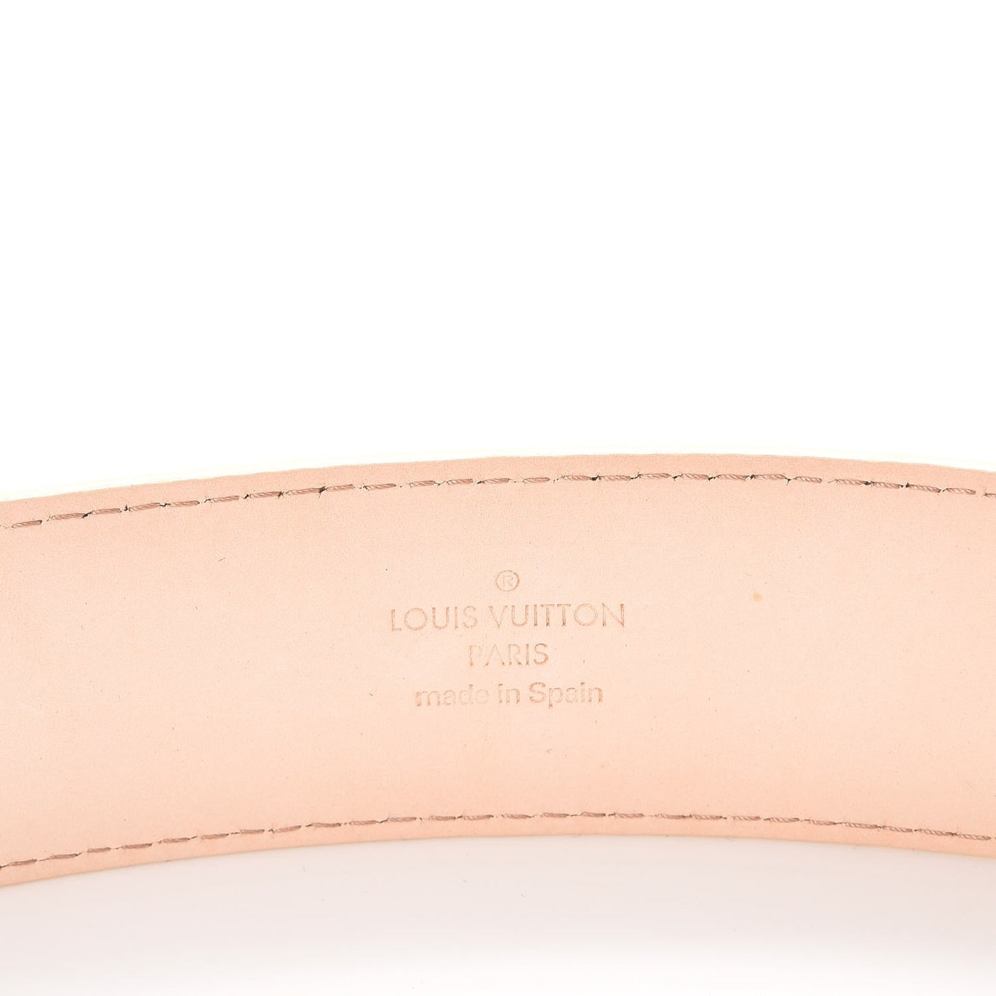 Damier Azur LV Initiales Belt 80 32