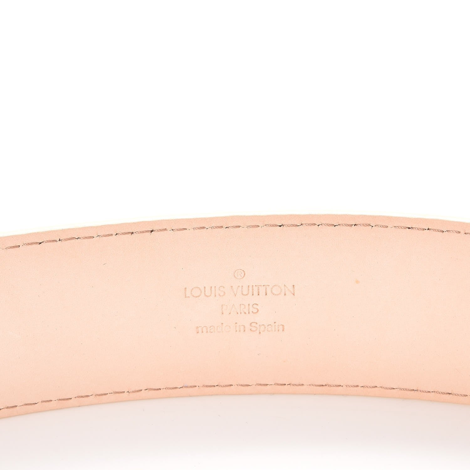 Louis Vuitton Damier Azur LV Initiales Belt 80 32 5 of 9