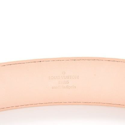 Louis Vuitton Damier Azur LV Initiales Belt 80 32 5 of 9