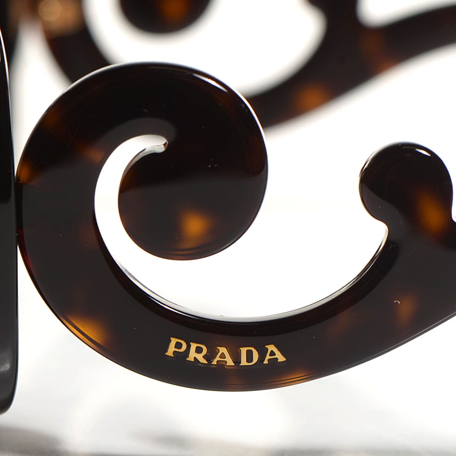 Prada Acetate Baroque Sunglasses SPR 27O Tortoise 6 of 6