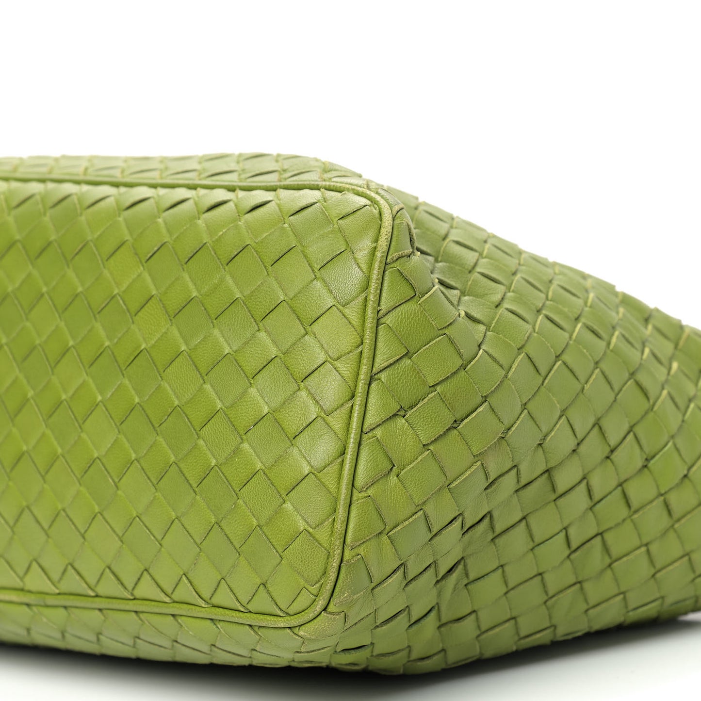 Nappa Intrecciato Small Shoulder Bag Assenzio
