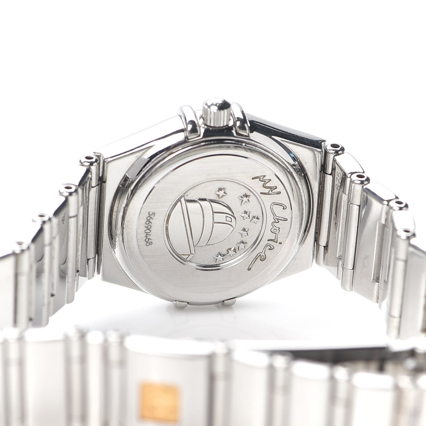 Stainless Steel 22mm Constellation My Choice Quartz Watch Grey 1561.51.00