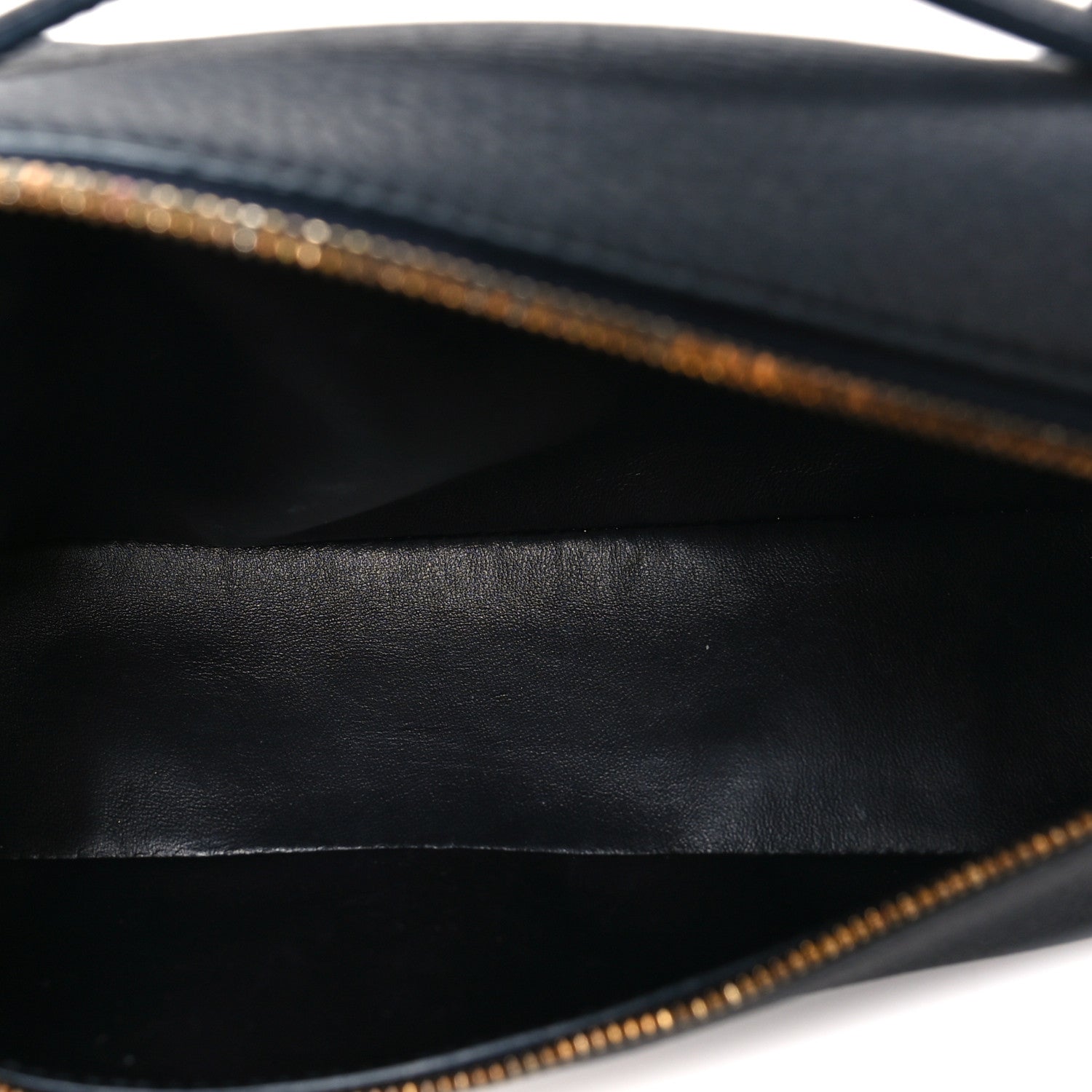 Loro Piana Grained Calfskin L19 Extra Pocket Pouch Navy 5 of 10
