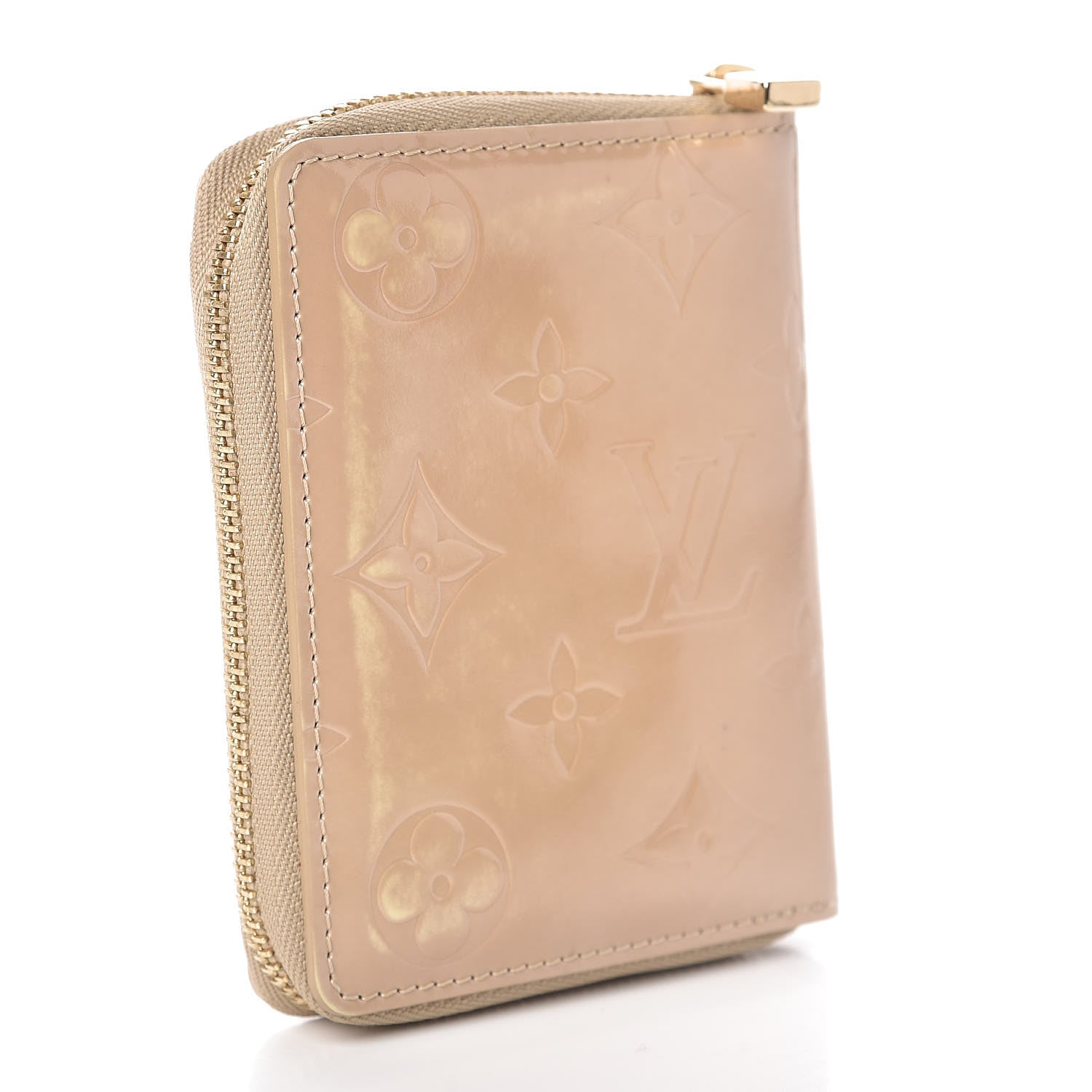 Louis Vuitton Vernis Broome Zip Wallet Beige 3 of 7