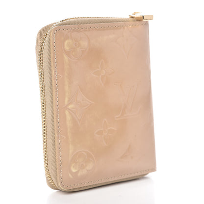 Louis Vuitton Vernis Broome Zip Wallet Beige 3 of 7