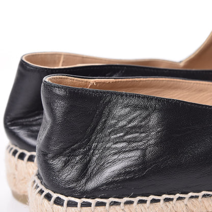 Chanel Lambskin CC Espadrilles 40 Black 24 of 24