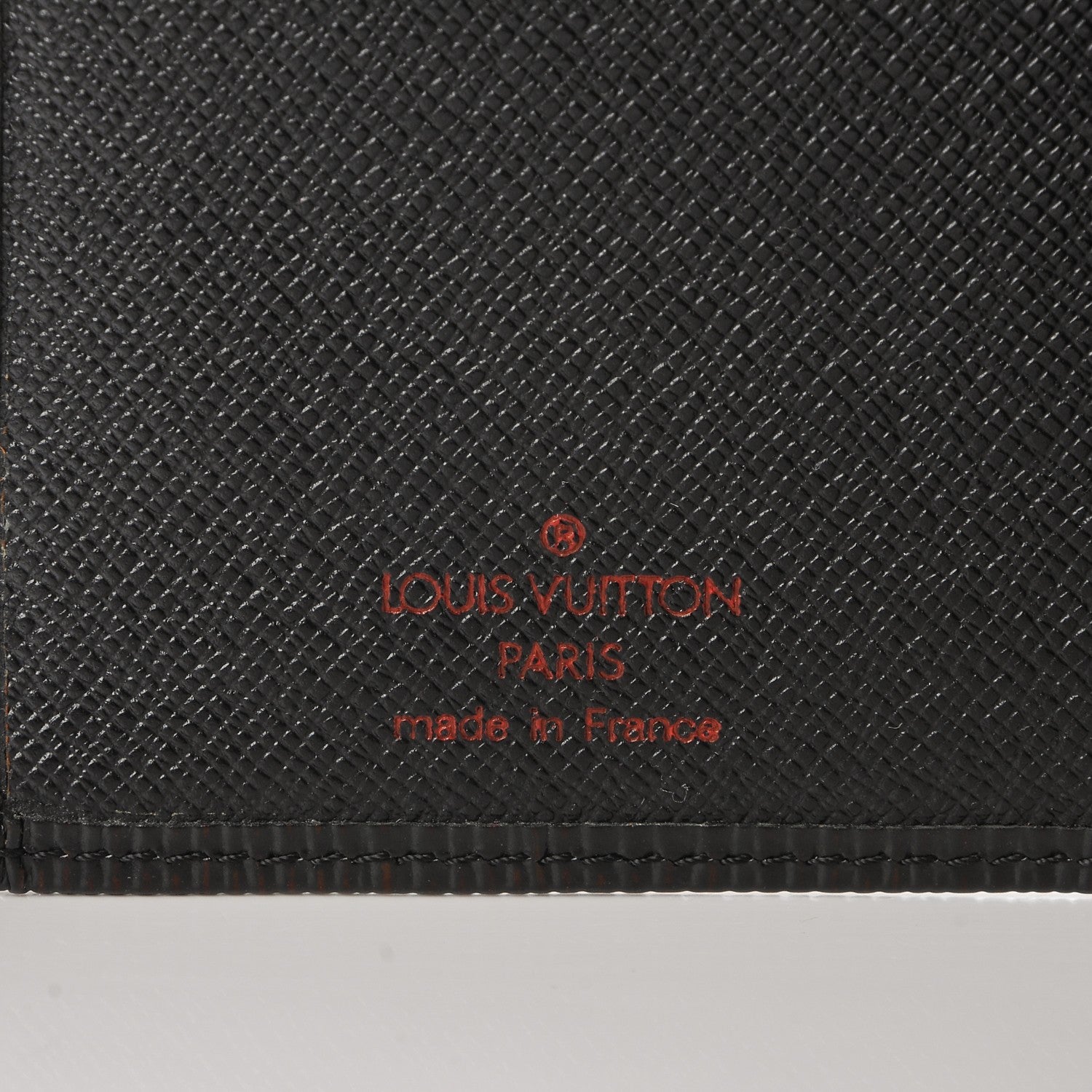 Louis Vuitton Epi Viennois Continental French Purse Wallet Black 6 of 6