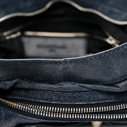 Balenciaga Agneau Giant 12 Silver Hardware Town Bleu Obscur 14 of 14