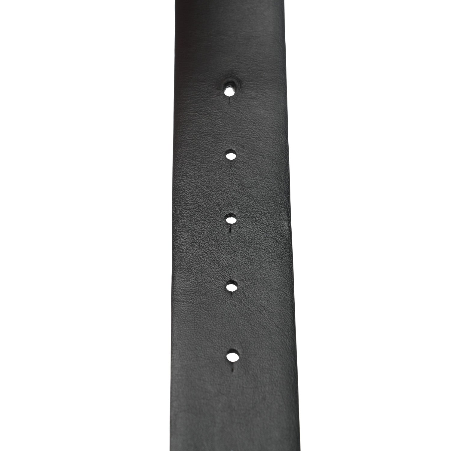 Valentino Garavani Glossy Calfskin VLogo Belt 95 38 Black 4 of 6